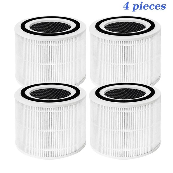 Replacement HEPA Filters For Levoit Core 300-RF Series Air Purifiers 4 Pack - Picture 1 of 2